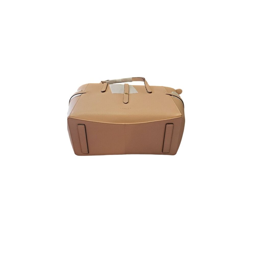 Radley London Leather Tote Bag With Structured Design & Dual Top Handles (Melon) - Picture 4 of 11